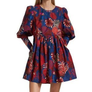 Farm Rio Women’s Animals Tapestry Mini Dress - Size Large